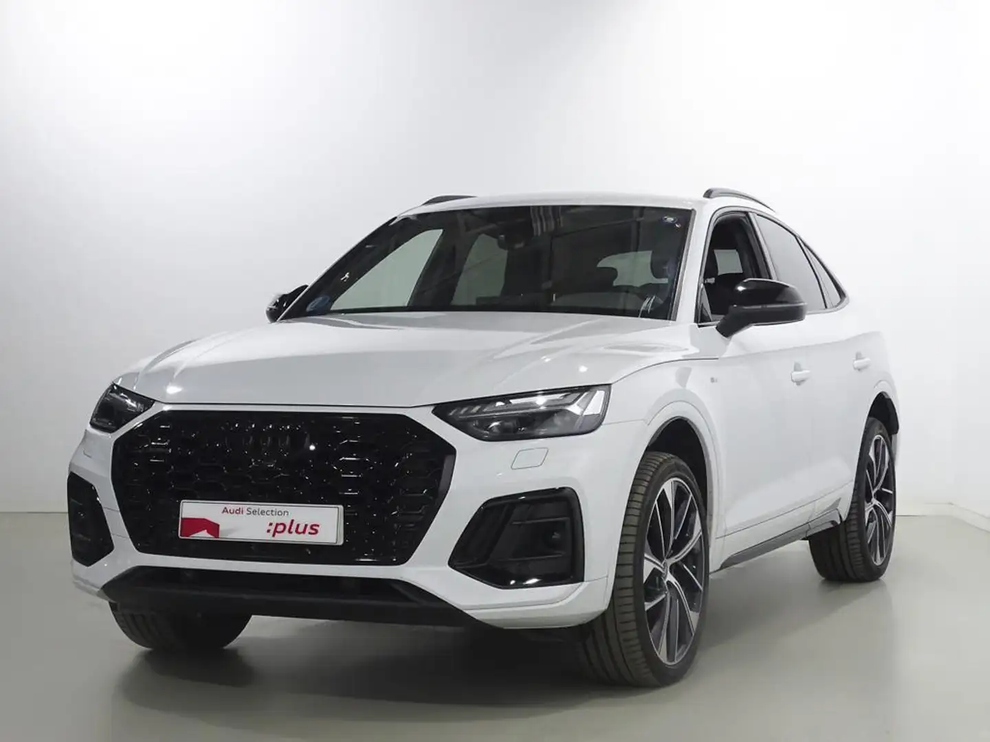 Audi Q5 Sportback 40 TDI quattro-ultra Black line S tronic Wit - 1
