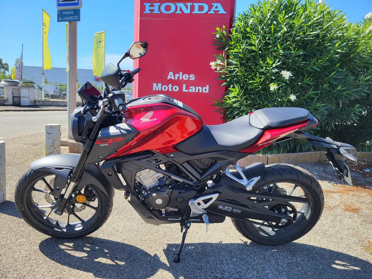 Honda CB 125 Rouge - 1