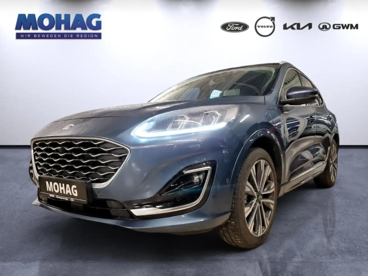 Ford Kuga 2.5l Plug-In Hybrid Vignale *Head-up-Displ* Bleu - 1
