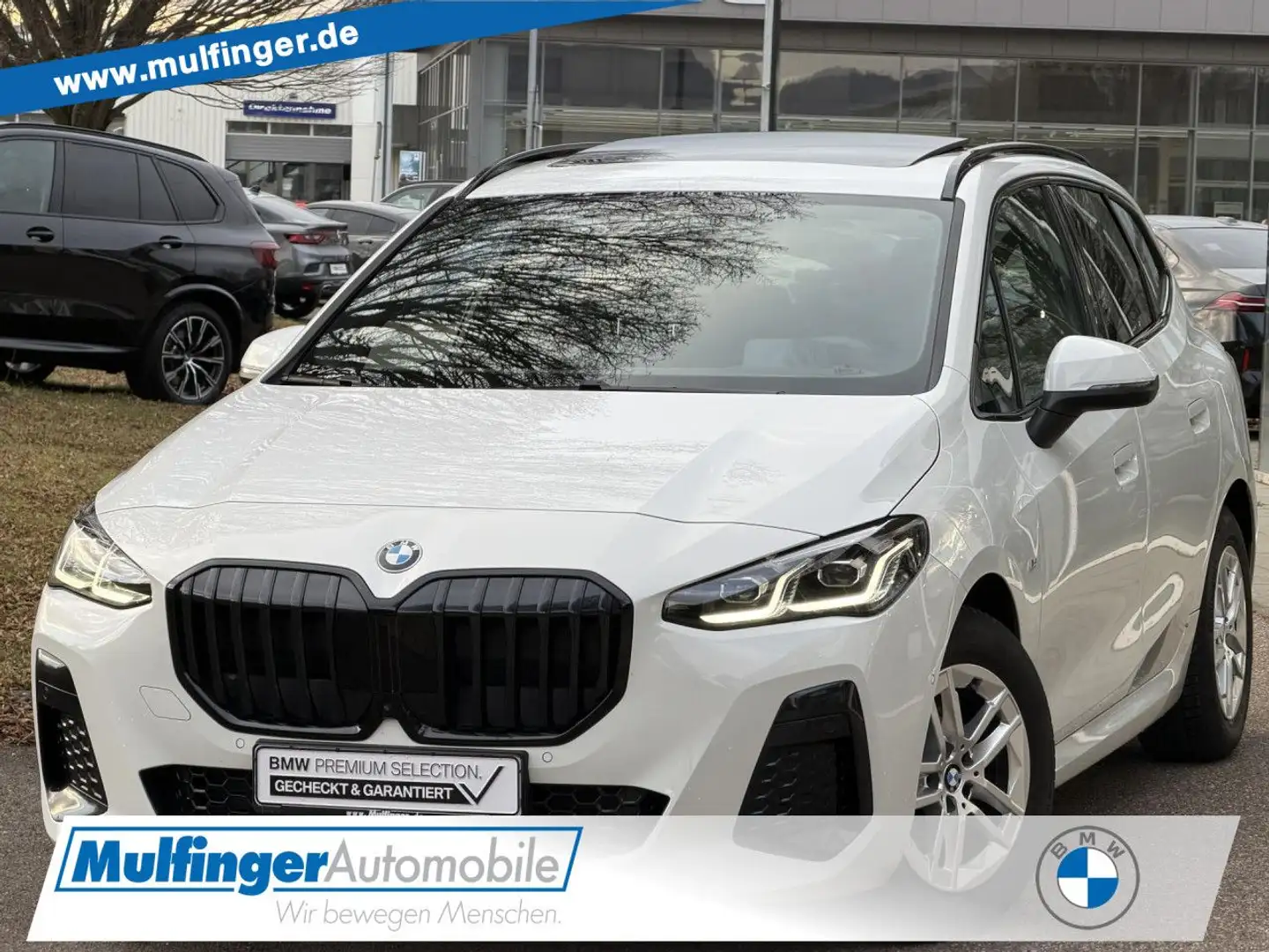 BMW 220 i AT.M Sport HUD ACC SuView PanoD.Driv/P+ AHK Weiß - 1
