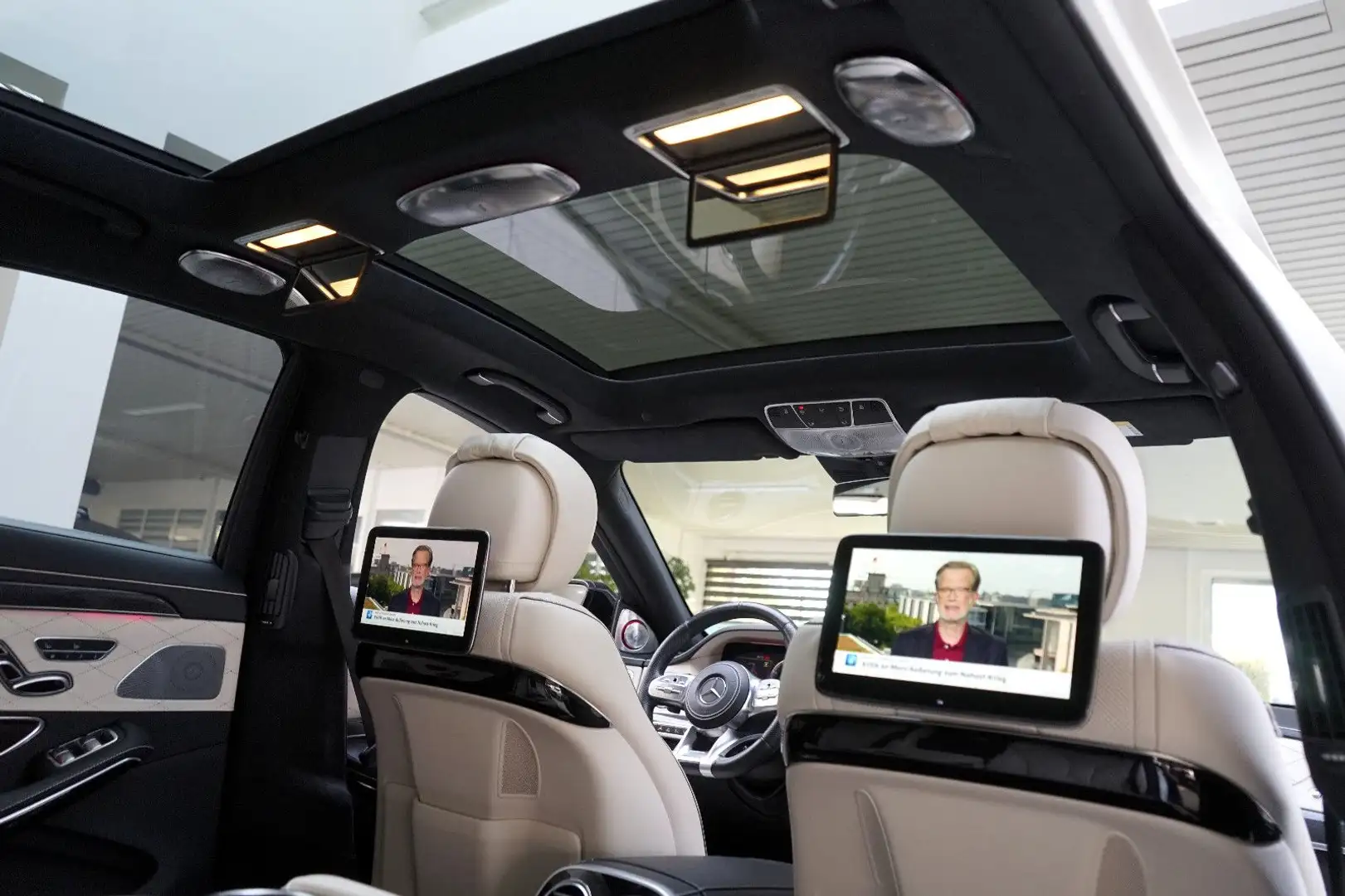 Mercedes-Benz S 63 AMG Drivers*Exklusiv*3xTV*Nachts*High End3D Blanc - 2
