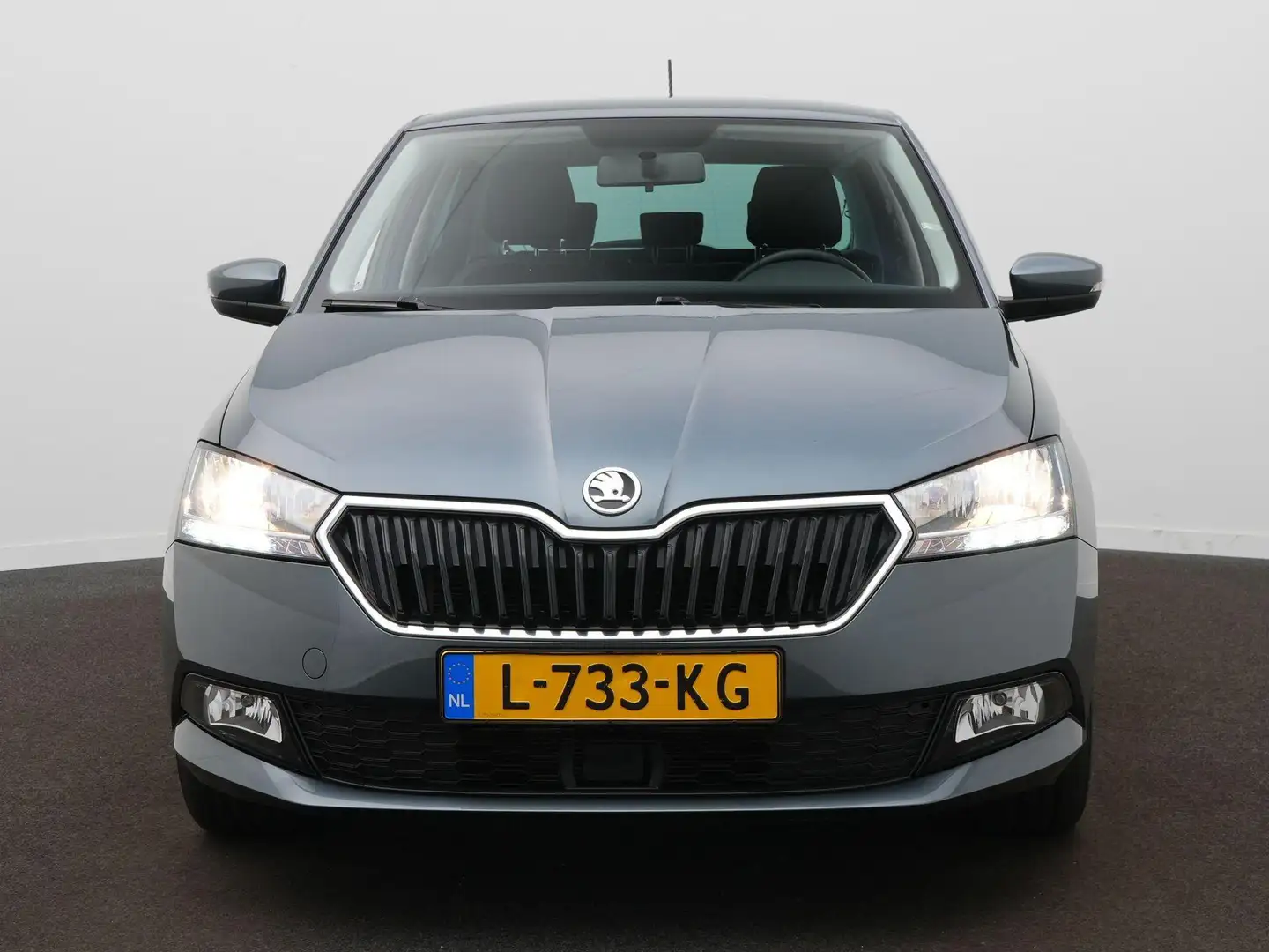 Skoda Fabia 1.0 TSI Ambition / Cruise / Sensoren Achter / Carp Grijs - 2