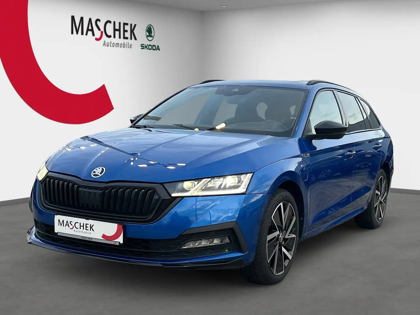 Skoda Octavia Combi Sportline 1.4 e-Hybrid AHK Pano Matrix Canto Blau - 2