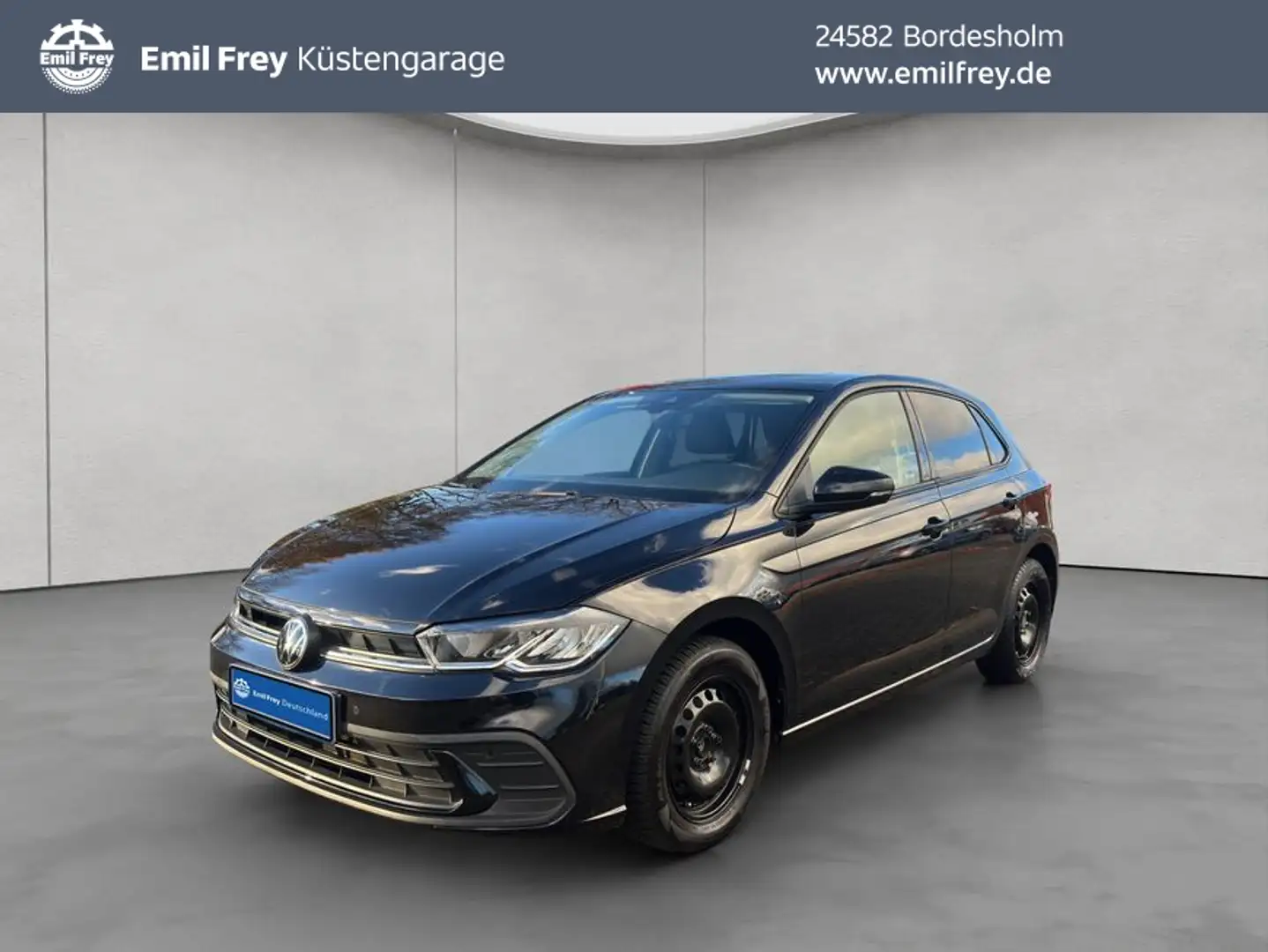Volkswagen Polo 1.0 TSI DSG Life LED, NAVI, SHZ Schwarz - 1
