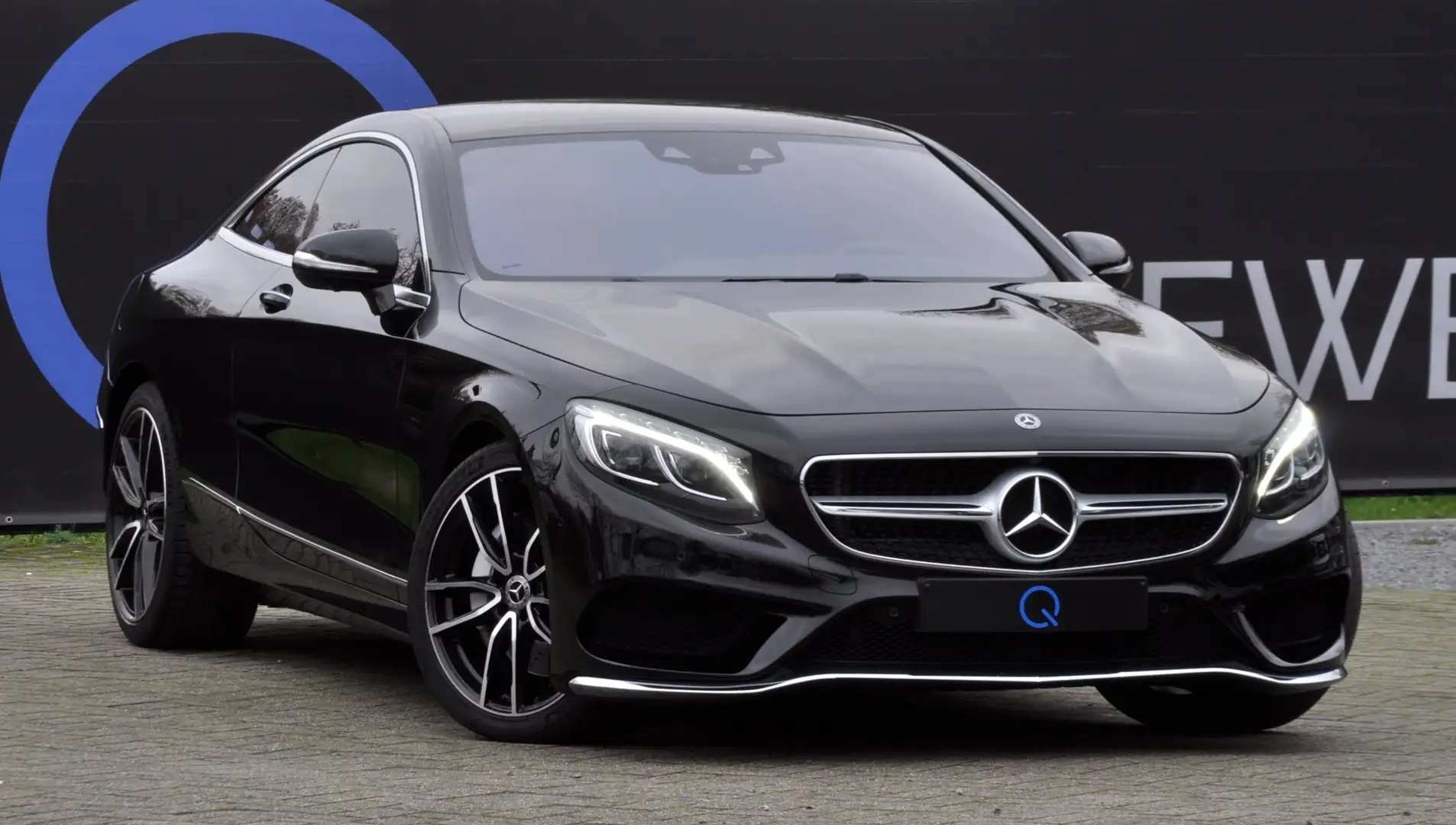 Mercedes-Benz S 450 4MATIC COUPE PANO 360° CAM AMBIENT LIGHT CRPLY Чорний - 1