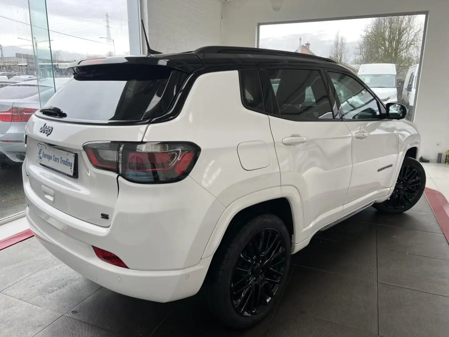 Jeep Compass S 4Xe 1.3 TURBO PHEV CARPLAY 19000€ HT GAR 12M Weiß - 2