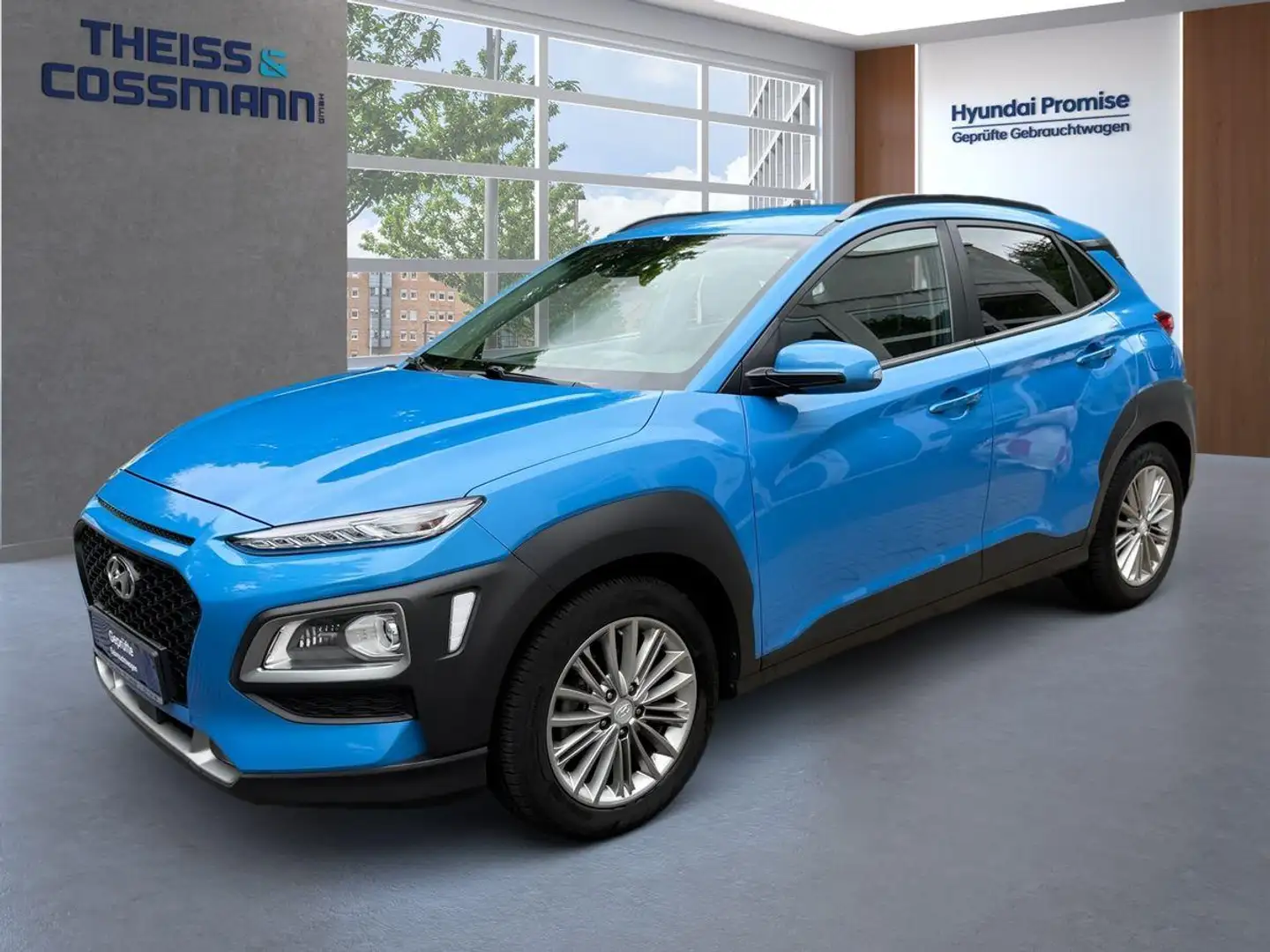 Hyundai KONA Trend 1.0 120 PS 2WD LED,Krell,Navi Bleu - 1