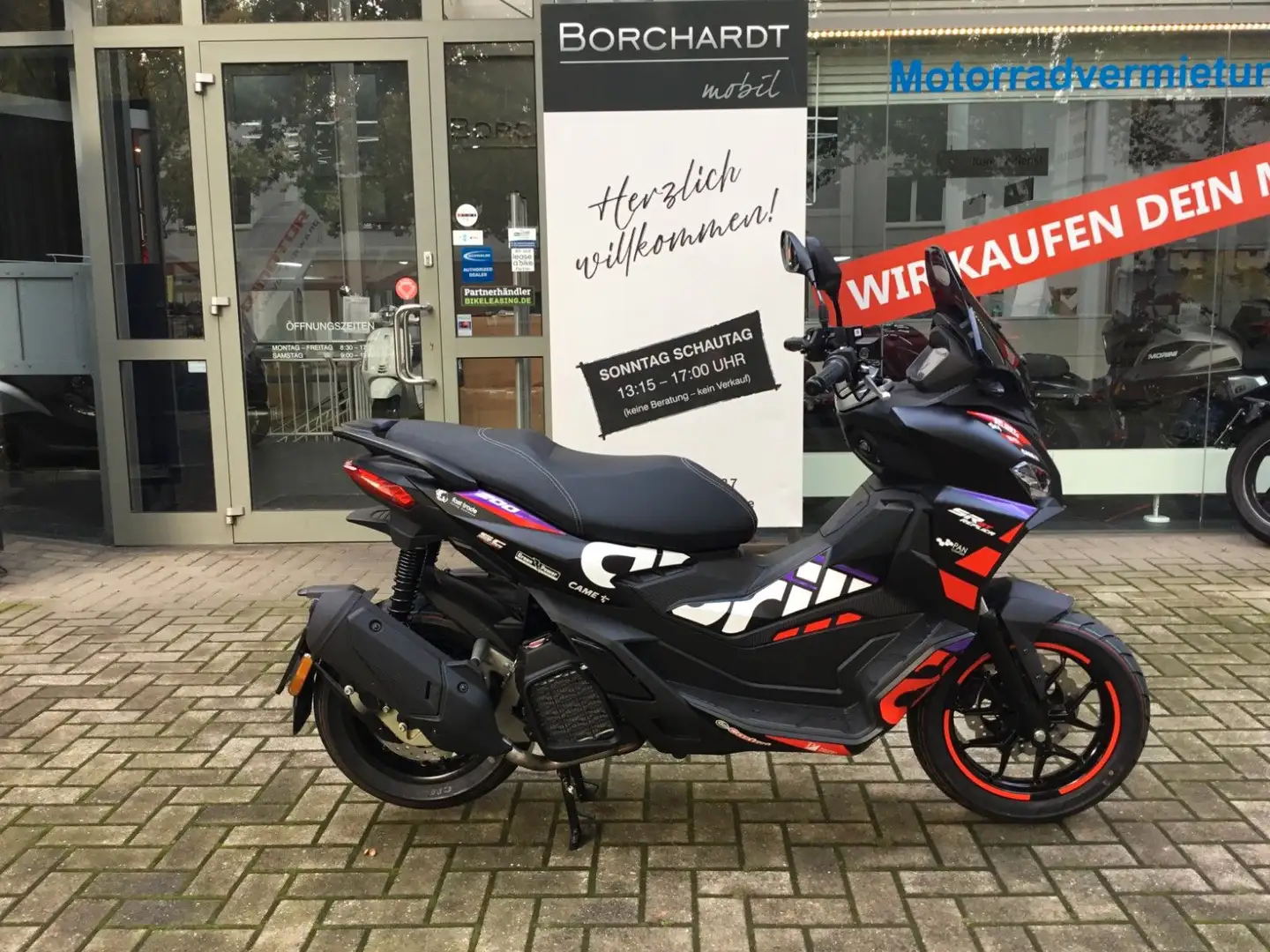 Aprilia SR GT 200 Replica E5+, Dezember Promo Noir - 1