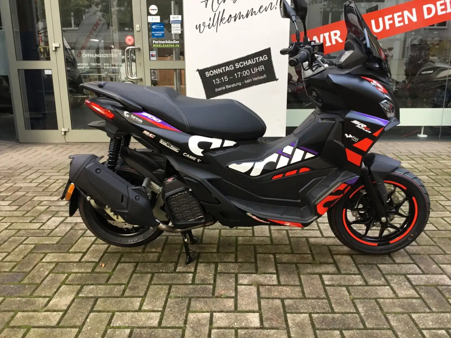 Aprilia SR GT 200 Replica E5+, Dezember Promo Noir - 2