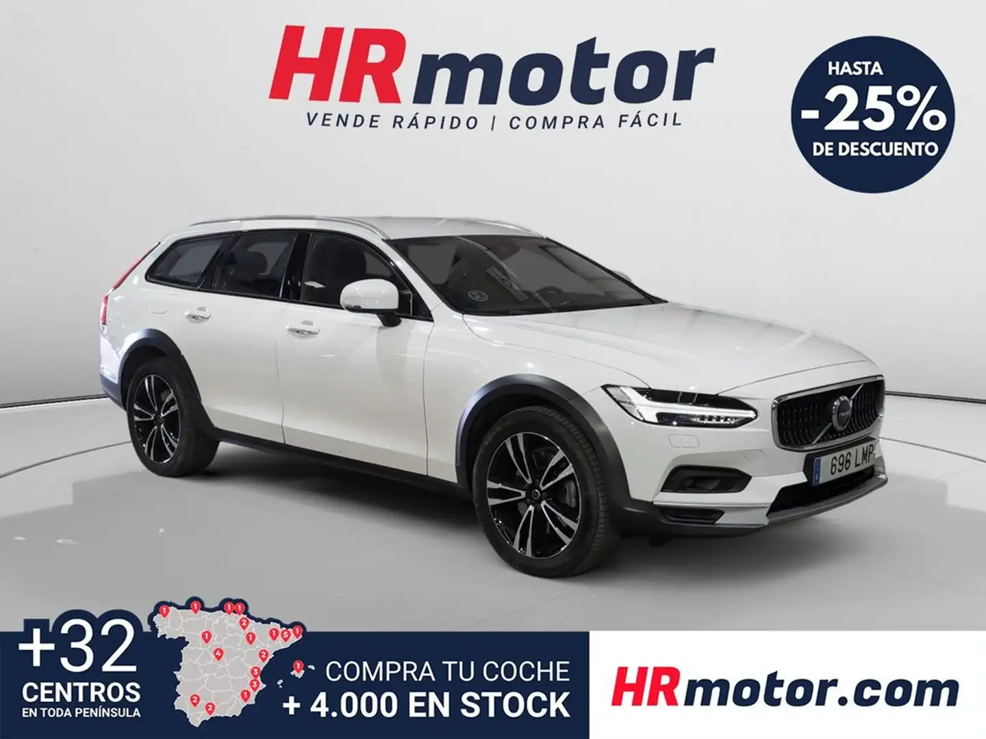 Volvo V90 D4 AWD Auto 140 kW 190 CV Blanco - 1