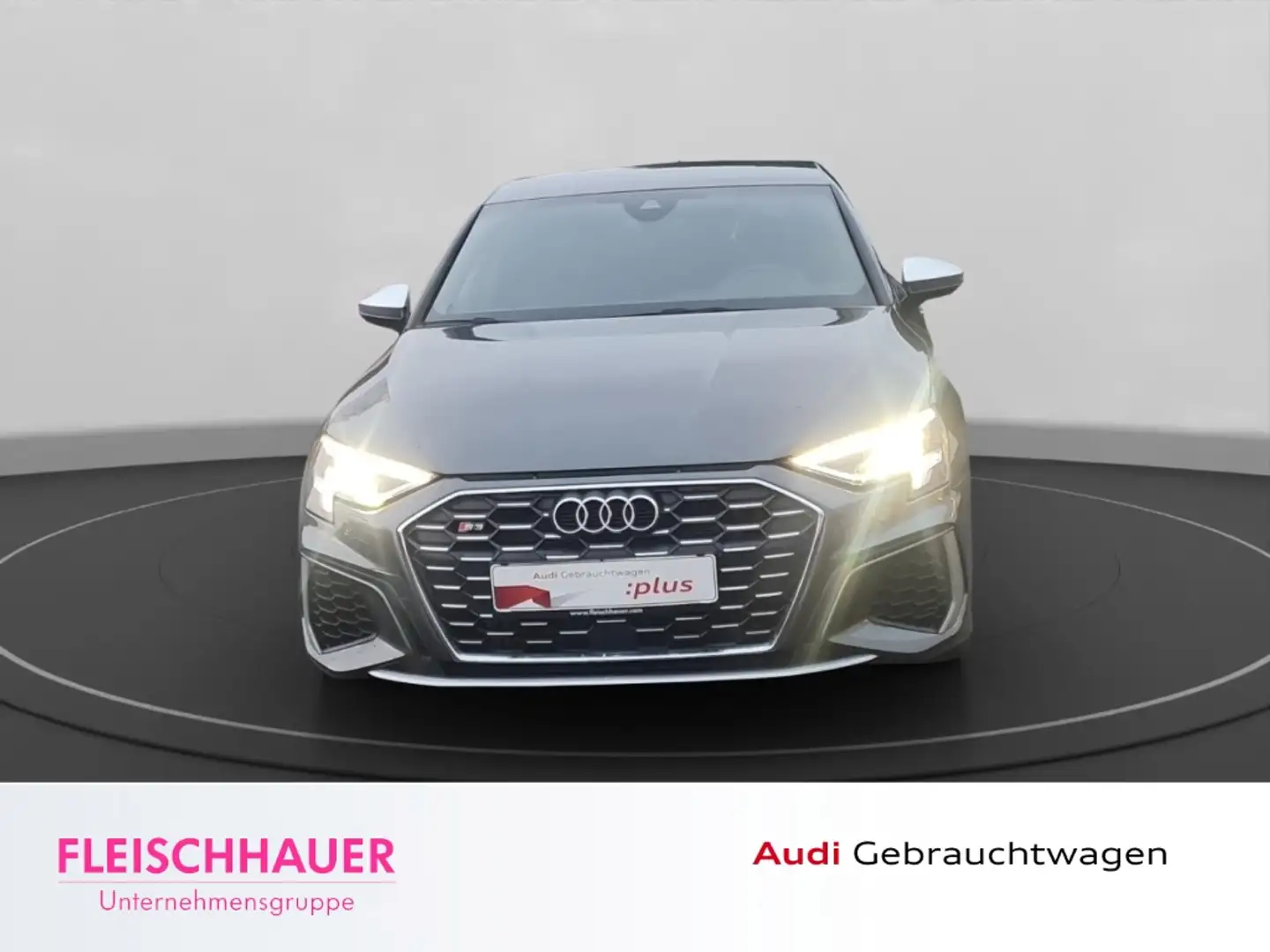 Audi S3 Sportback 2.0 TFSI quattro CarPlay+LED+PDC+StzHz Grau - 2