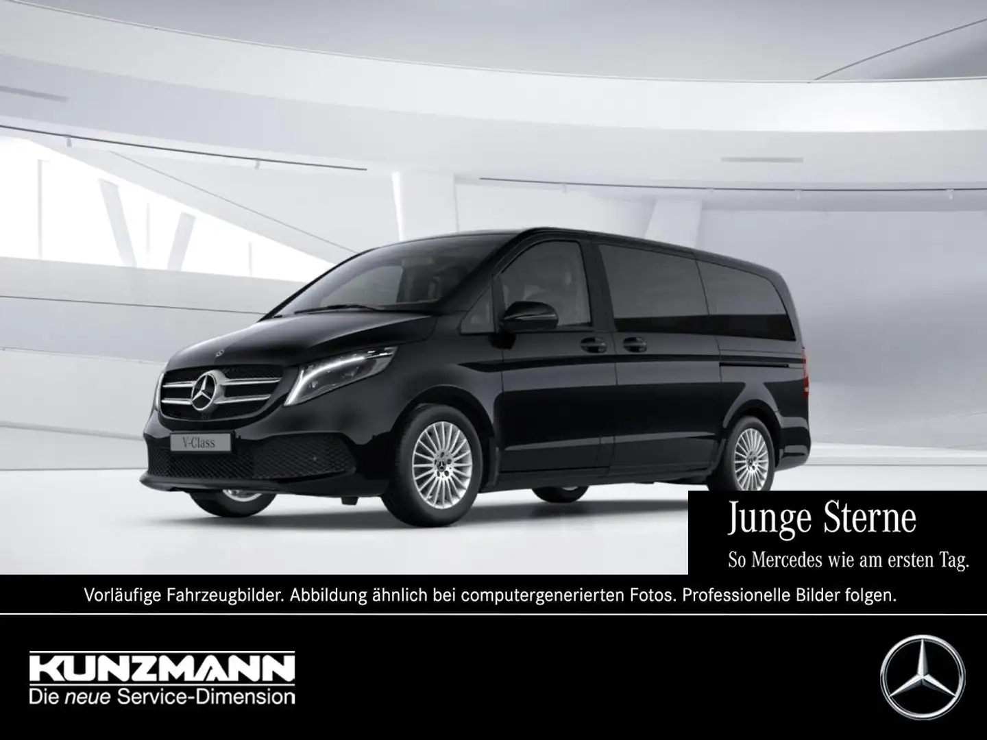 Mercedes-Benz V 220 d 4M EDITION lang Navi+ Kamera Spiegel-P Noir - 1