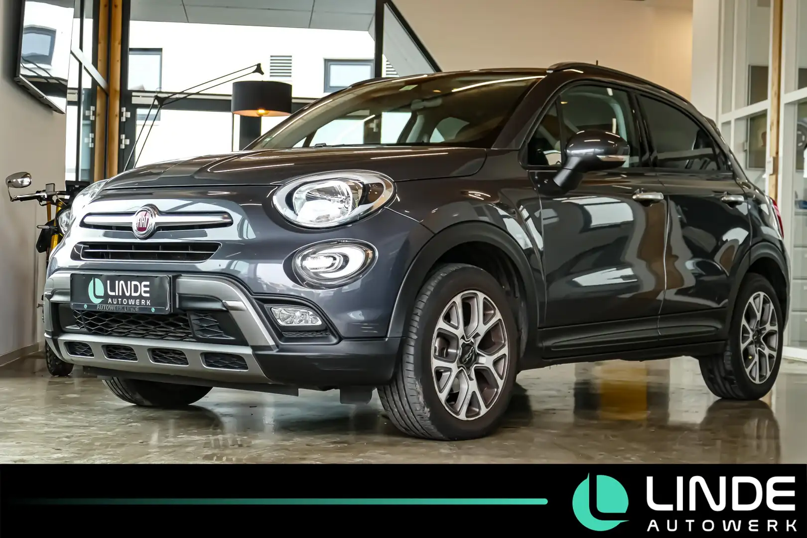 Fiat 500X Cross |AHK|PDC|SHZ|KEYLESS|TEMPO.|17 ALU Grau - 1