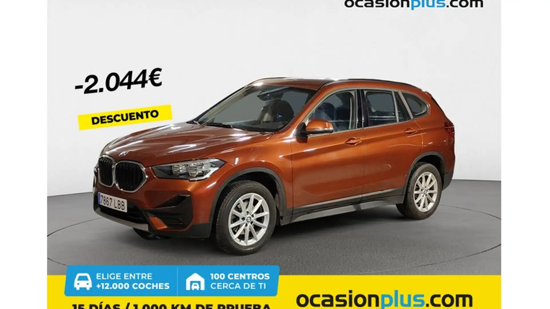 BMW X1 sDrive 16d Naranja - 1