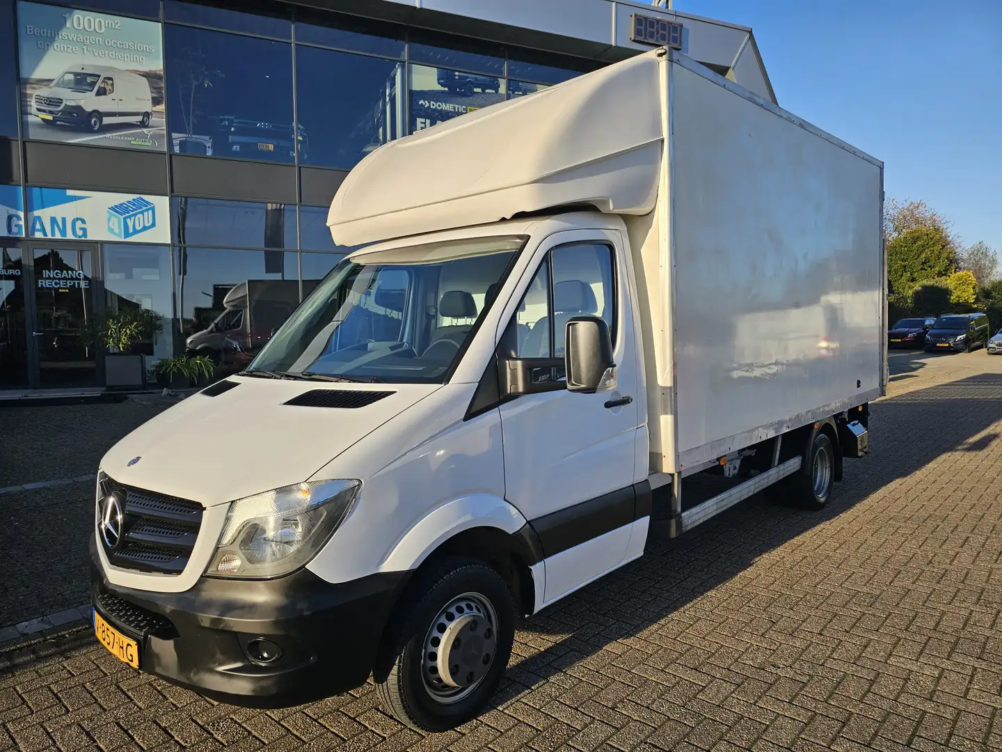 Mercedes-Benz Sprinter 513 CDI 432 Bakwagen met Laadklep Blanc - 1