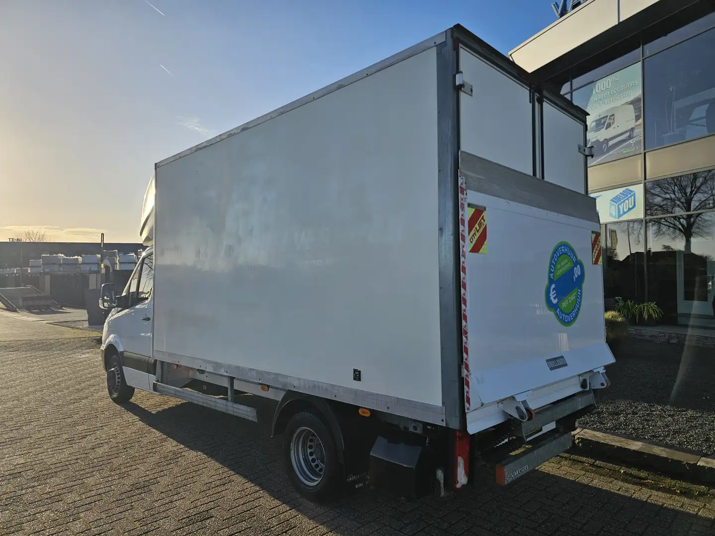Mercedes-Benz Sprinter 513 CDI 432 Bakwagen met Laadklep Blanc - 2