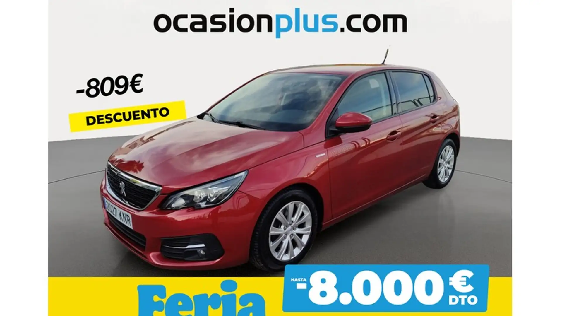 Peugeot 308 1.2 PureTech S&S Style 130 Rojo - 1