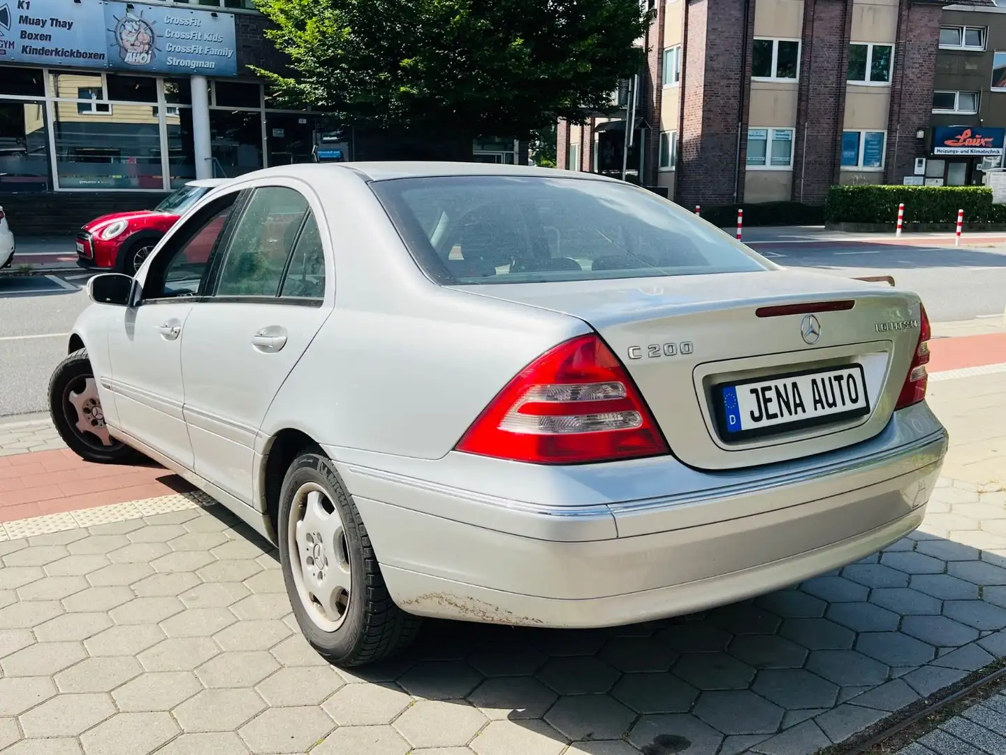 Mercedes-Benz C 200 Kompressor Elegance Automatik Klimaaut. Silber - 2