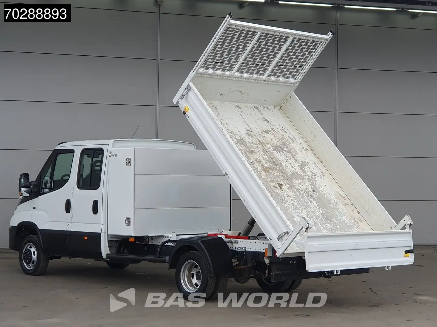 Iveco Daily 35C16 3.0L Open Laadbak met Kist Dubbel Cabine Dub Wit - 2