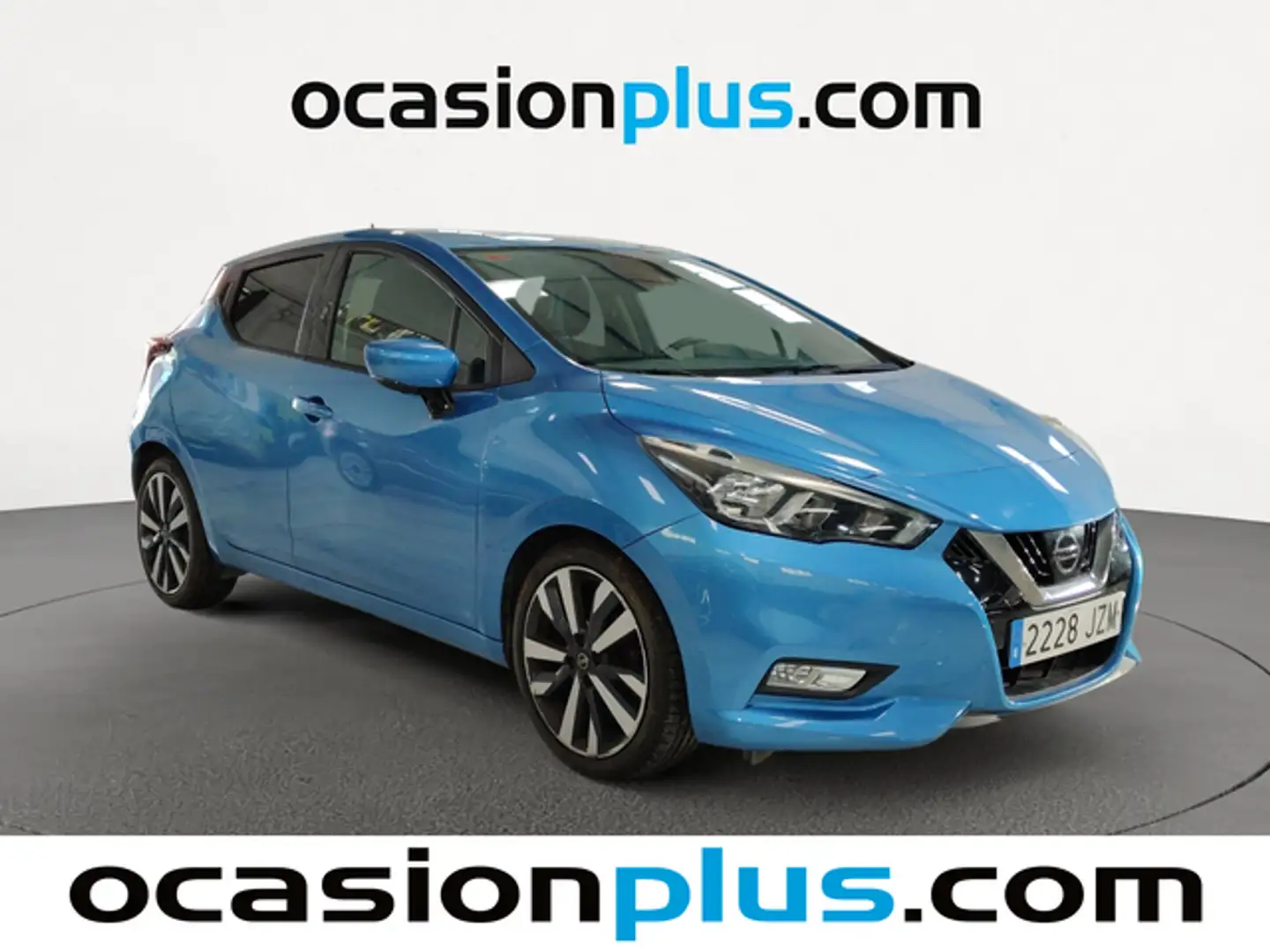 Nissan Micra 1.5dCi S&S Tekna 90 Bleu - 2