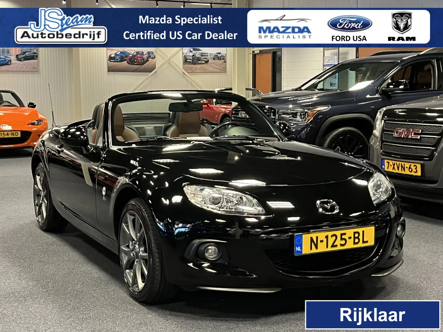 Mazda MX-5 NC Roadster Coupe 1.8i Hanabi Limited Airco Leder Negru - 1