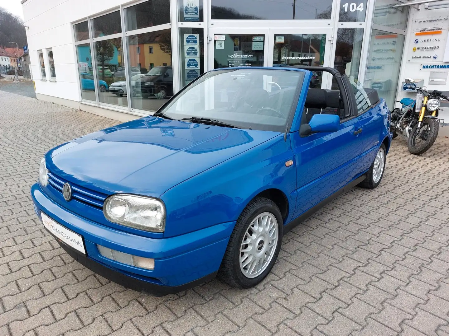 Volkswagen Golf 1.6 Joker el. Verdeck, el. Fh, Servolenkung Blau - 2