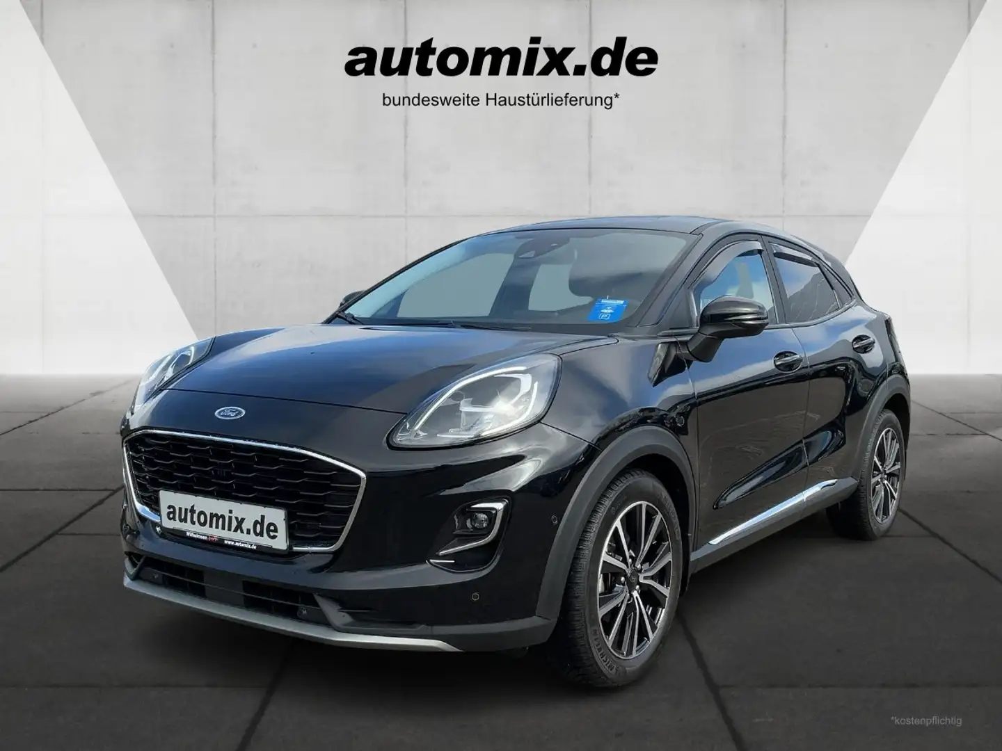 Ford Puma ACC,Kamera,Navi,LED,Spurhalteas. Zwart - 1