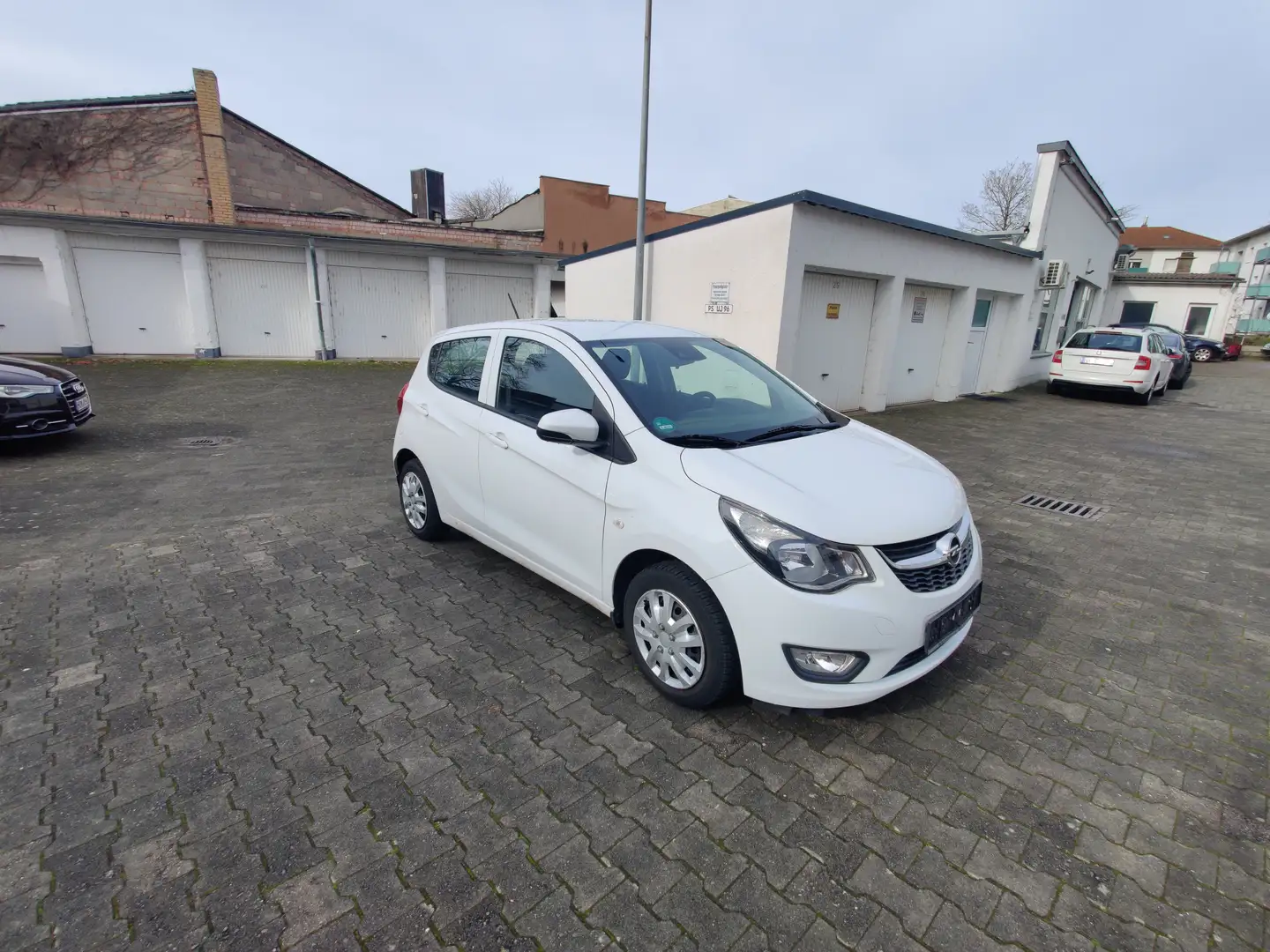 Opel Karl Edition 4 Türig Klima TÜV neu Blanc - 1