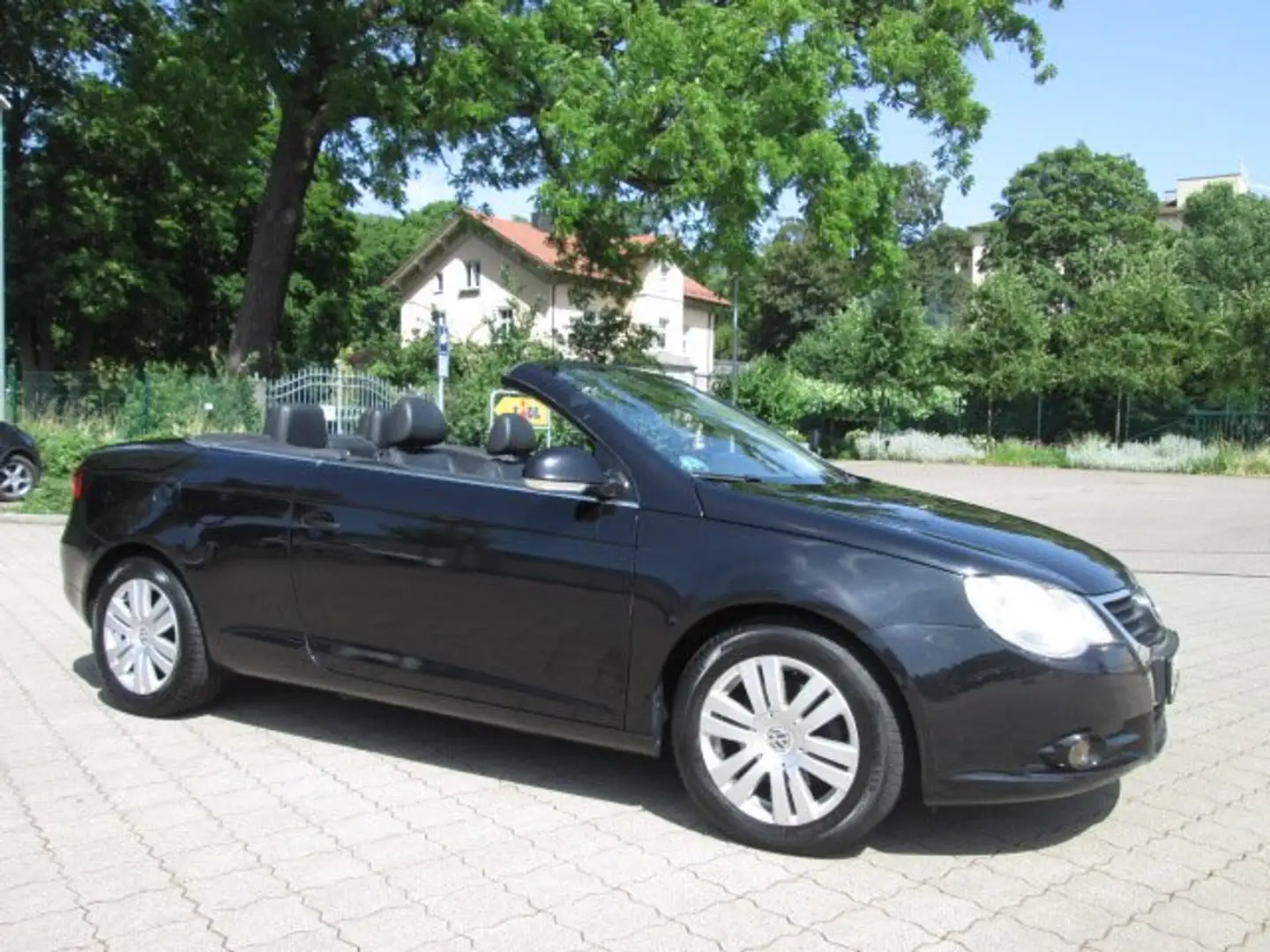 Volkswagen Eos 2.0 FSI+CABRIO+TÜV+VOLLAUSSTATTUNG Schwarz - 1