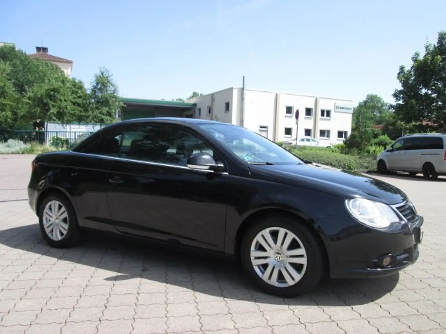 Volkswagen Eos 2.0 FSI+CABRIO+TÜV+VOLLAUSSTATTUNG Schwarz - 2