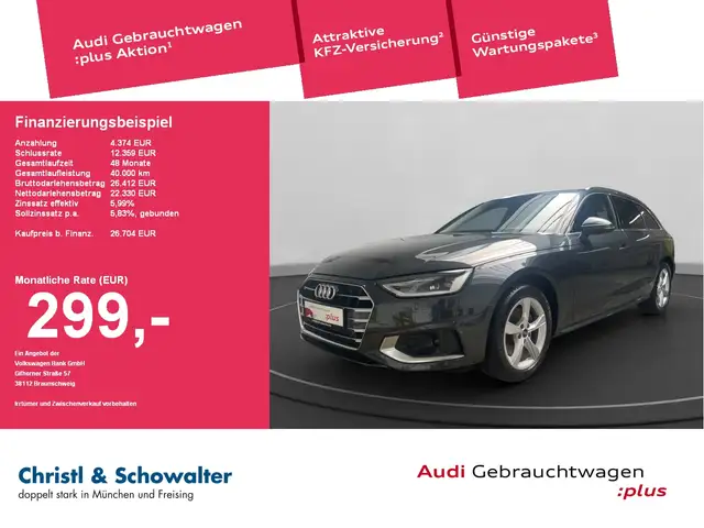 Audi A4 Avant 35 TFSI advanced SHZ LED RFK NAVI SOUND