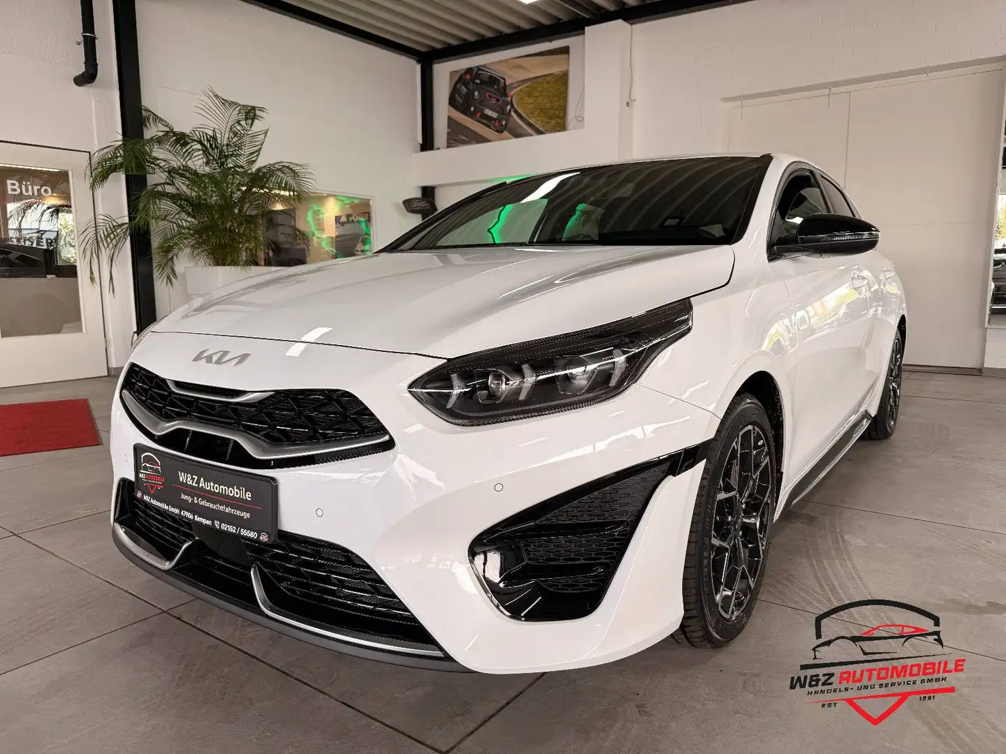 Kia ProCeed / pro_cee'd ProCeed 1.5 T-GDI DCT GT-line +Navi+SHZ+LED+ Weiß - 1