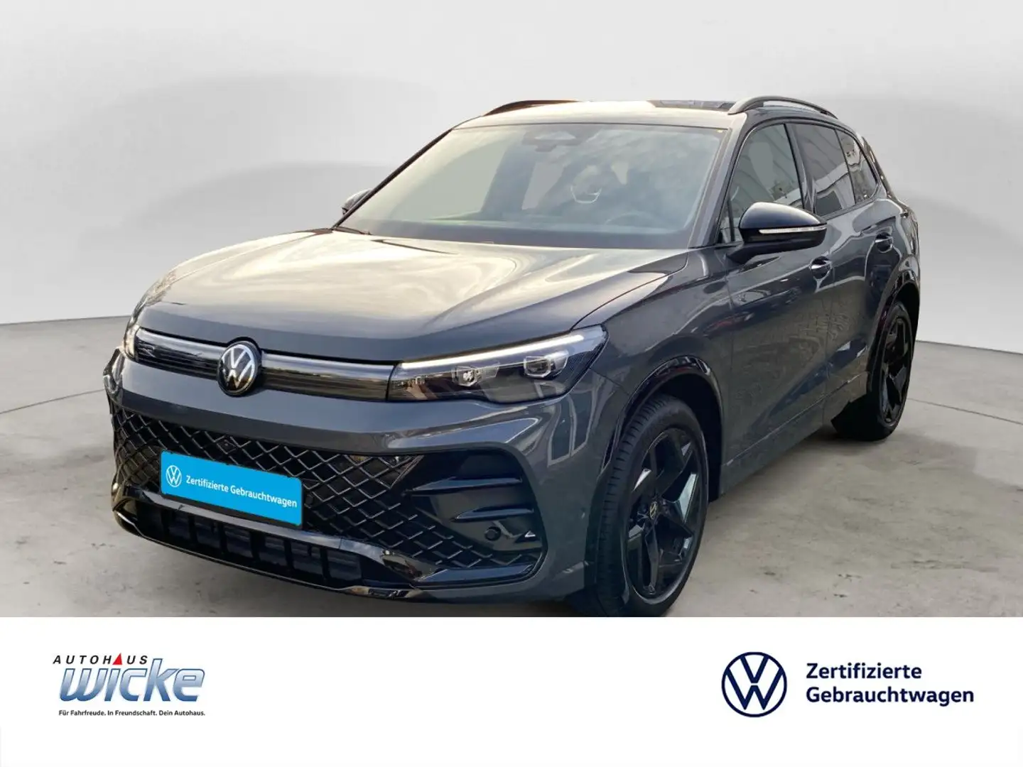 Volkswagen Tiguan 1.5 eTSI DSG R-Line NAVI KLIMA AHK REAR VIE Grau - 1