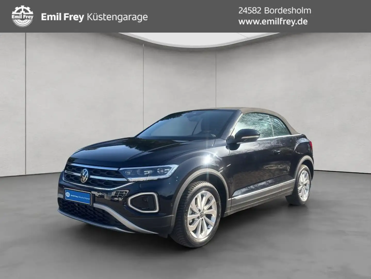 Volkswagen T-Roc Cabriolet 1.5 TSI Style DSG NAVI LED Schwarz - 1