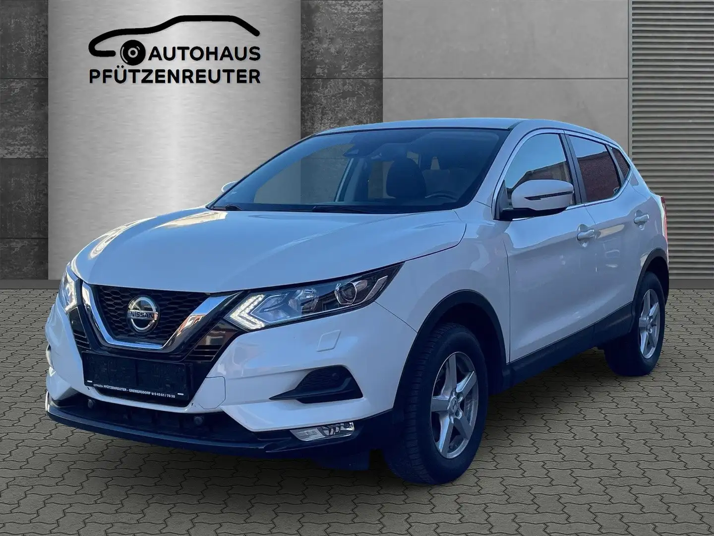 Nissan Qashqai Acenta Blanc - 1