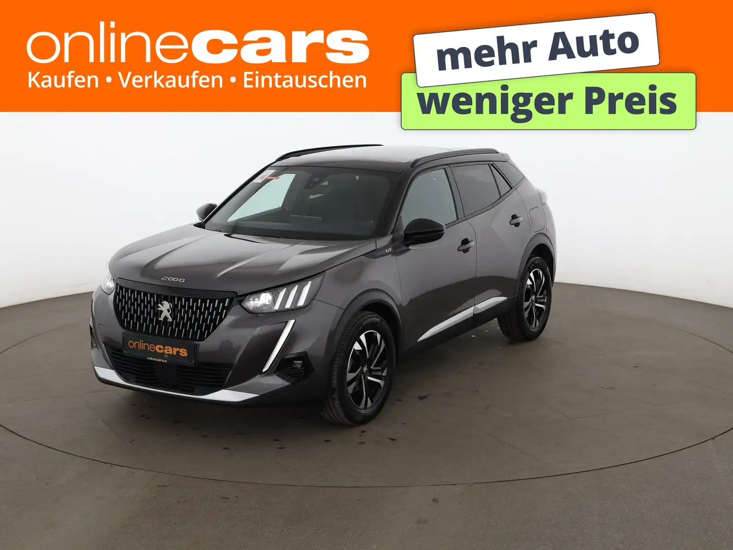 Peugeot 2008 BlueHDi 110 GT LED SKY LEDER NAVI SITZHZG Grau - 1