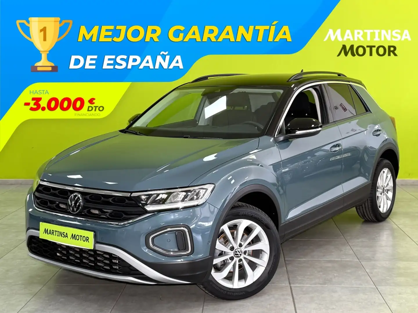Volkswagen T-Roc 1.5 TSI Life DSG7 110KW Azul - 1