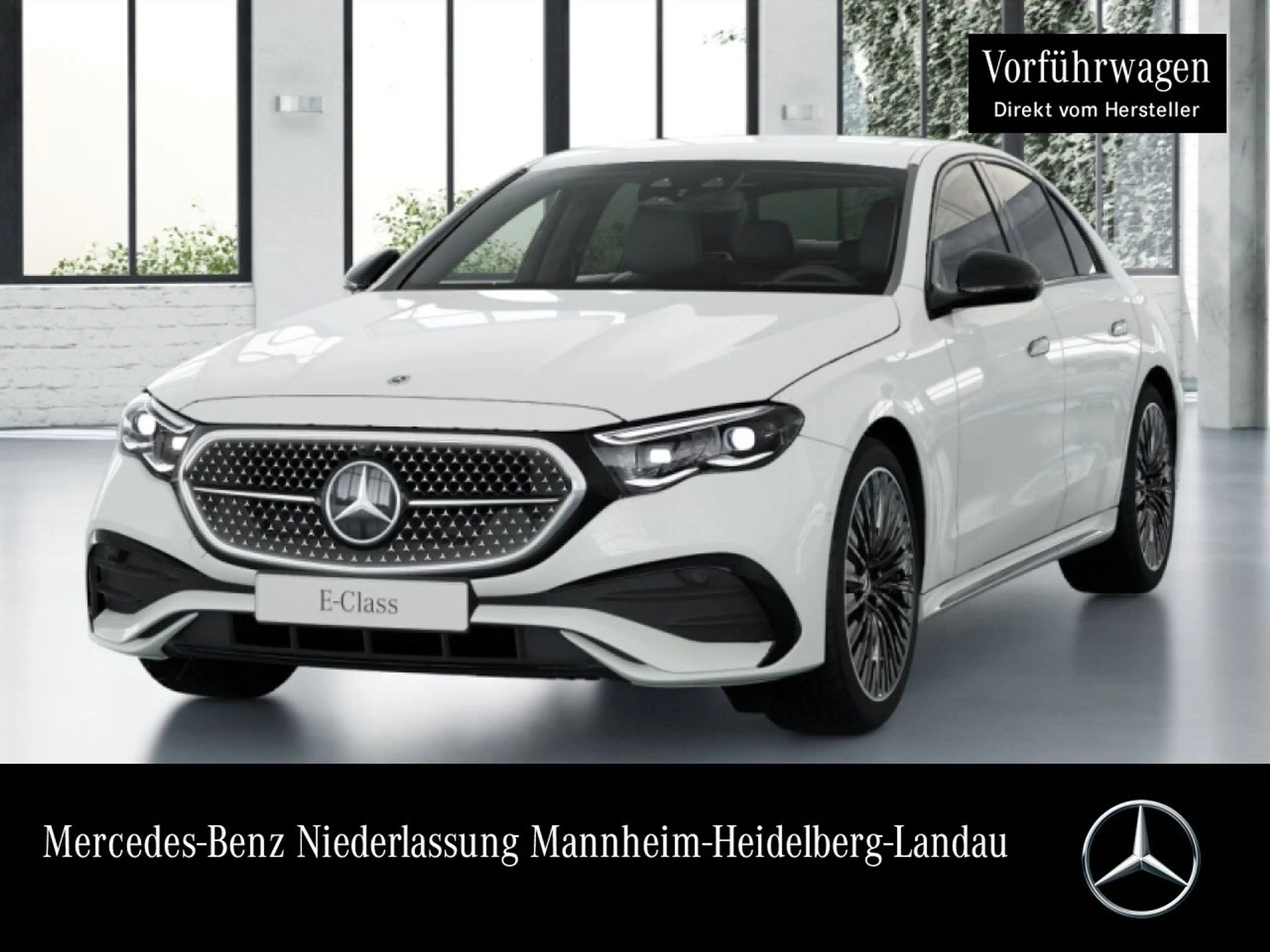 Mercedes-Benz E 220 d AMG Fahrass 360° Distr. Night Spurhalt-Ass