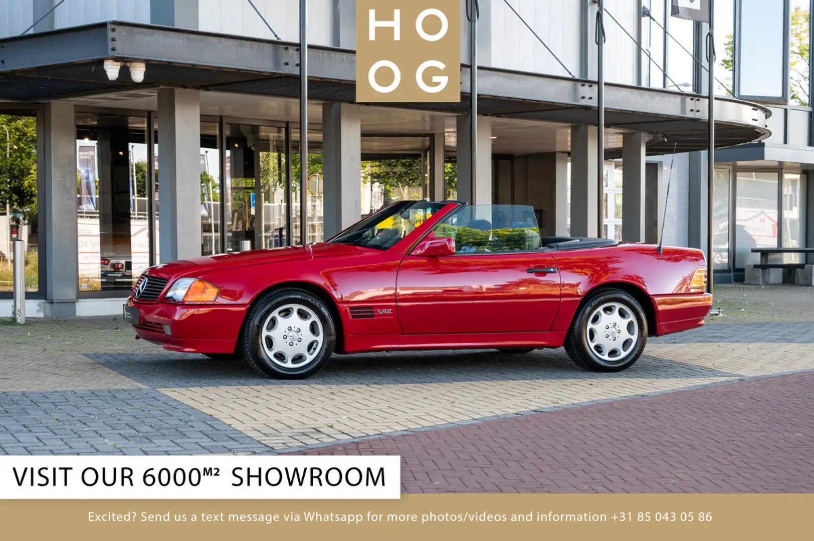 Mercedes-Benz SL 600 SL (R129) Rood - 1