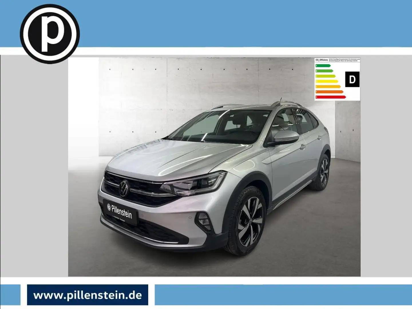 Volkswagen Taigo Style TSI DSG NAVI+KAM+IQDRIVE+17" Silber - 1