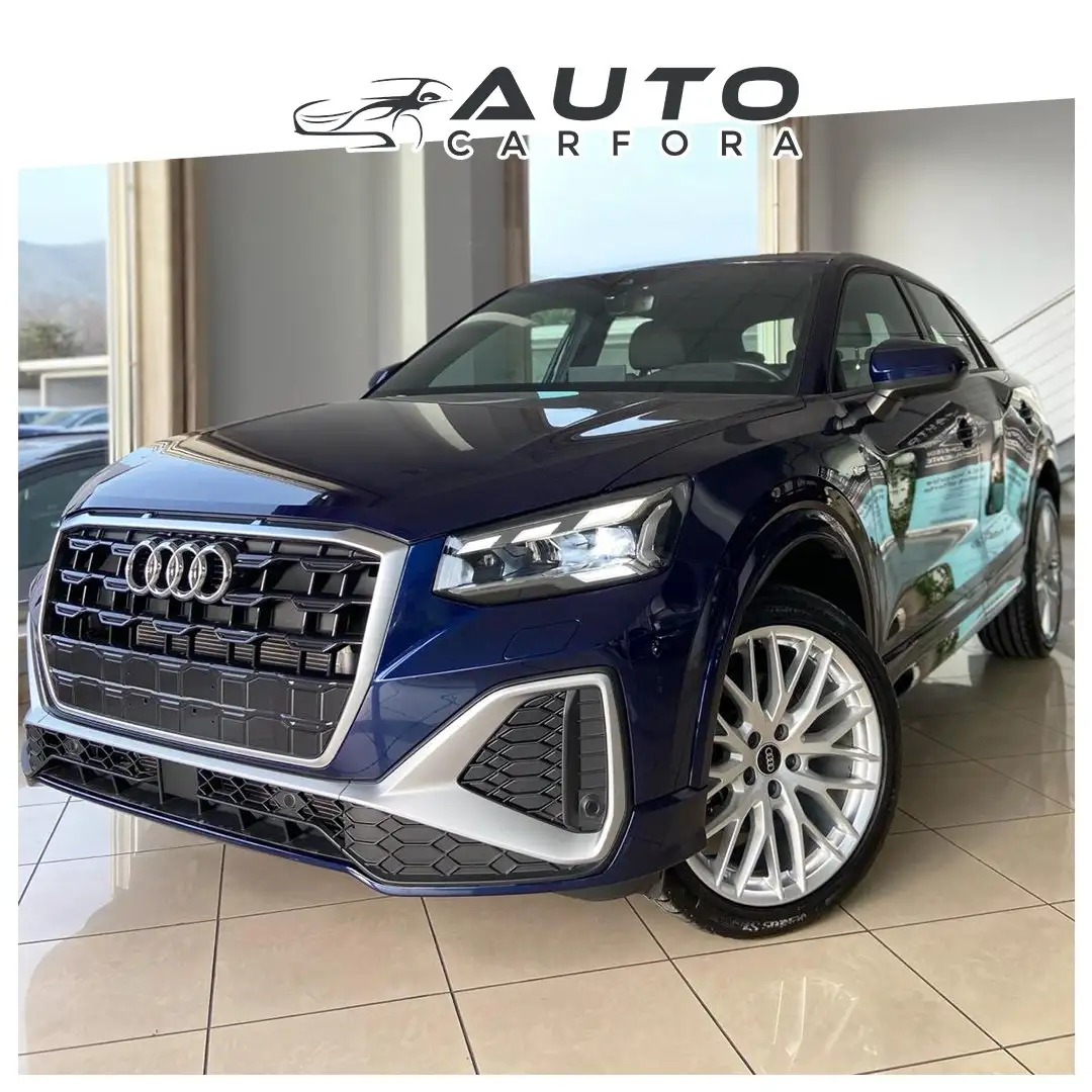 Audi Q2 30 2.0 tdi S line edition s-tronic |fari matrix| Blau - 1