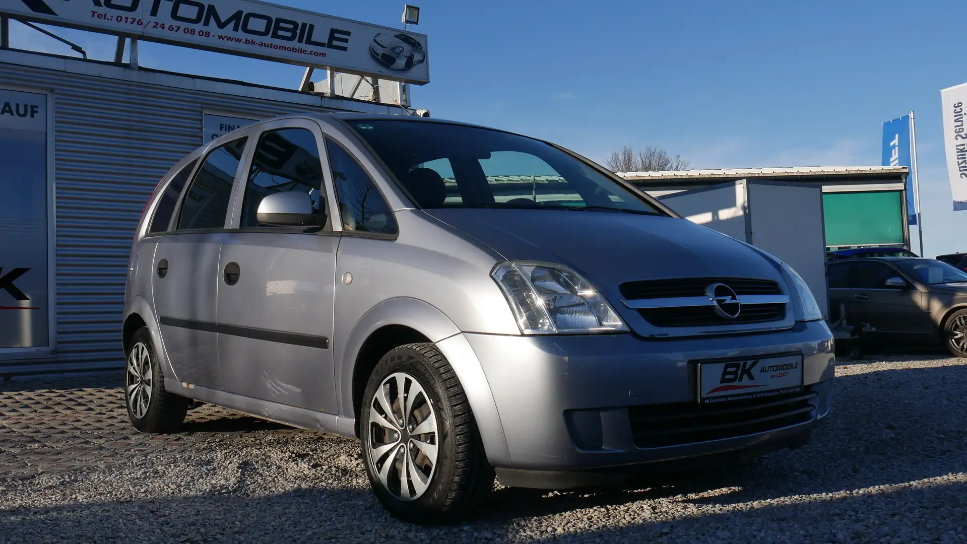 Opel Meriva 1.6 12/2026 TÜV AHK Allwetterreifen Klimaanlage Blau - 1
