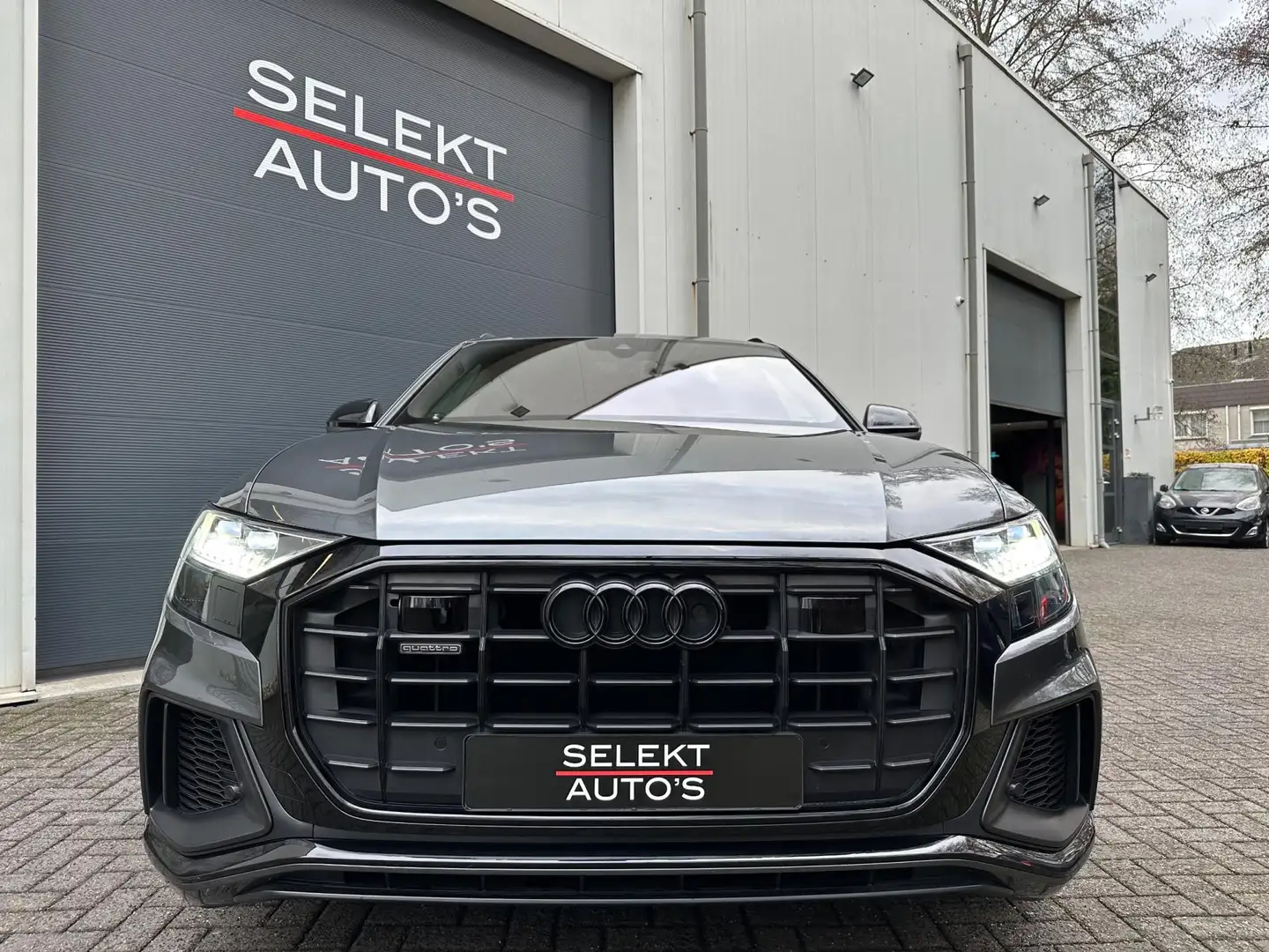 Audi Q8 55 TFSI Quattro S-Line 4W-Best/B&O 3D/RS-Zetels/Al Grijs - 2