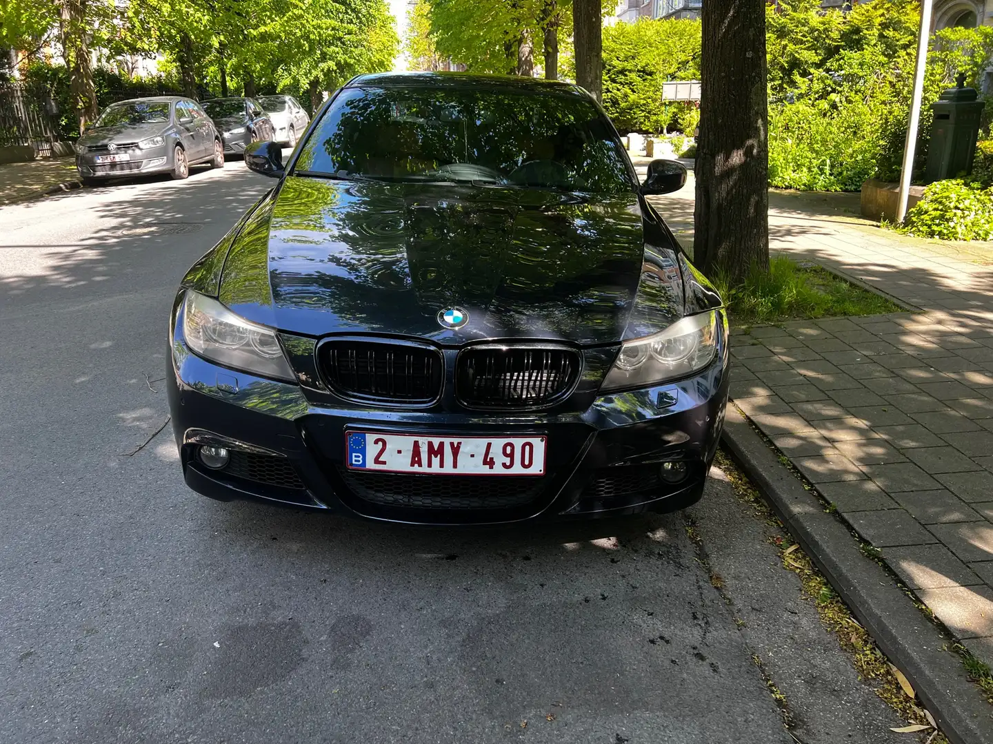 BMW 318 BMW 318 D LCI Bleu - 1