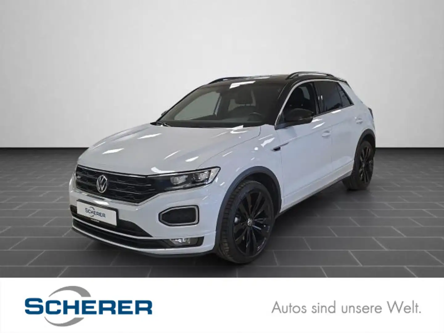 Volkswagen T-Roc 2.0 TSI Sport 4M DSG R-Line PANO AHK 19" Blanc - 1