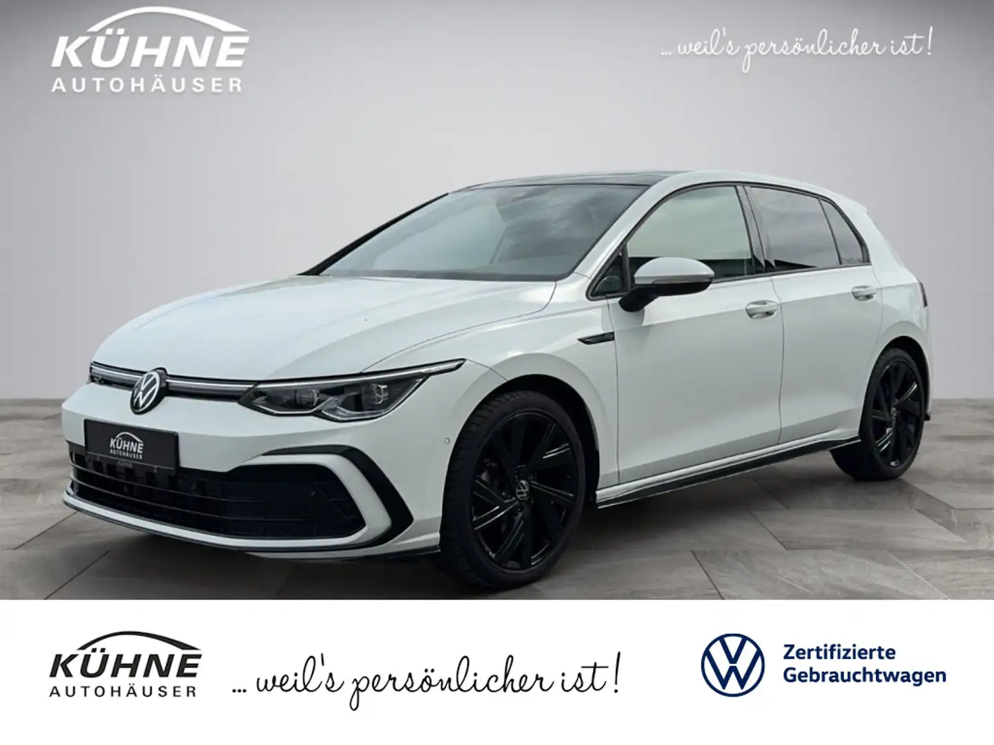 Volkswagen Golf R-Line 2.0 TDI DSG | MATRIX NAVI PANO ACC Weiß - 1