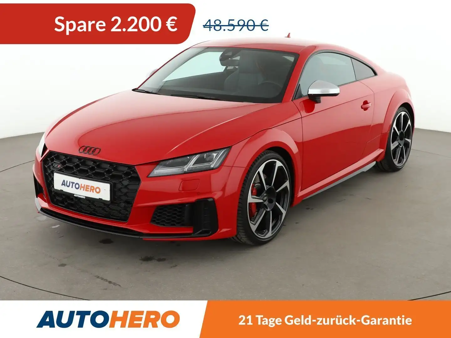 Audi TTS 2.0 TFSI quattro Aut.*NAVI*LED*TEMPO*CAM*PDC* Rojo - 1