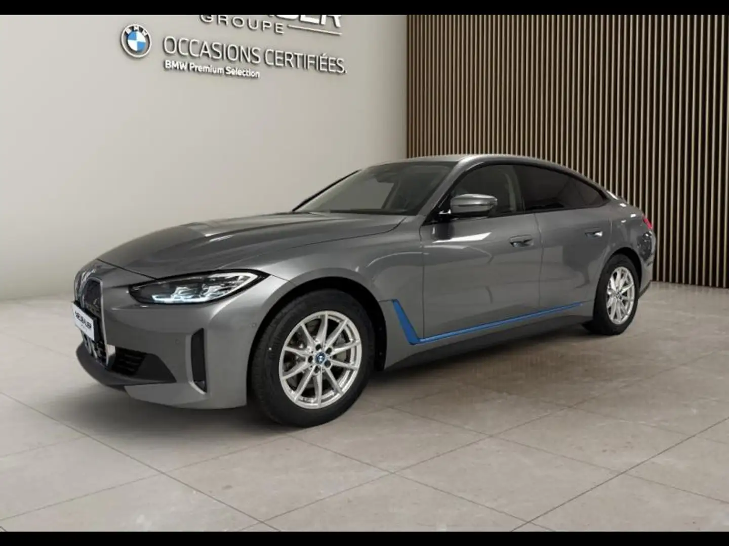 BMW i4 eDrive40 340ch Gris - 1