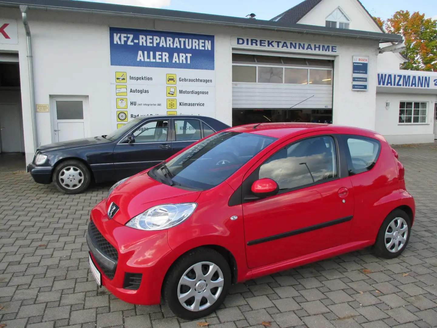 Peugeot 107 Filou, Klima, 1. Hand, 13000km Rot - 1