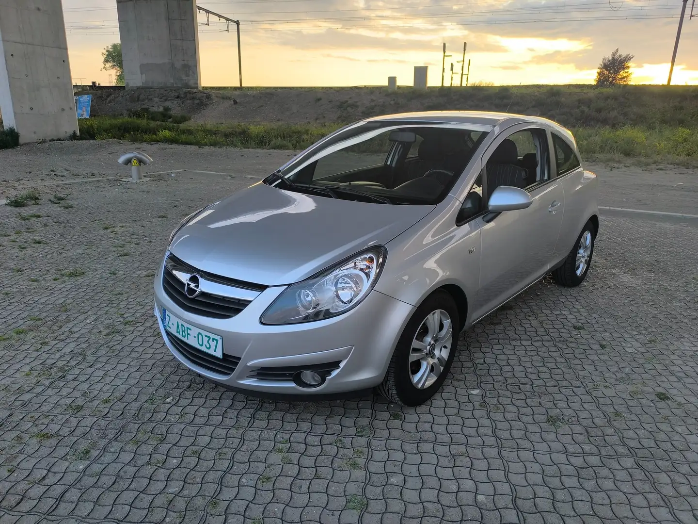 Opel Corsa 1.2 16V ecoFLEX 1 jaar GARANTIE! Gris - 1